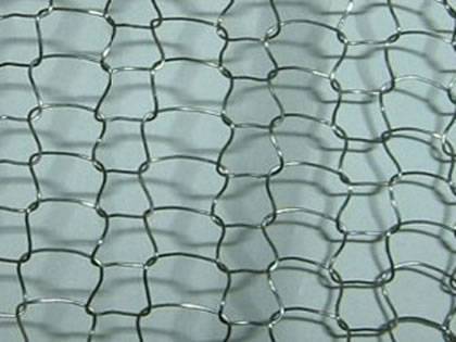 Shock absorber type wire mesh of demister pad