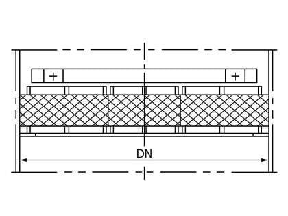 Filtre en treillis métallique tricoté pour Demister Pad