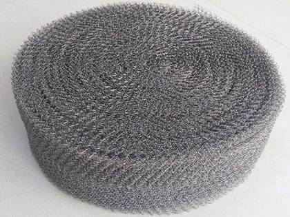 Stand wire mesh that is used to made demister.
