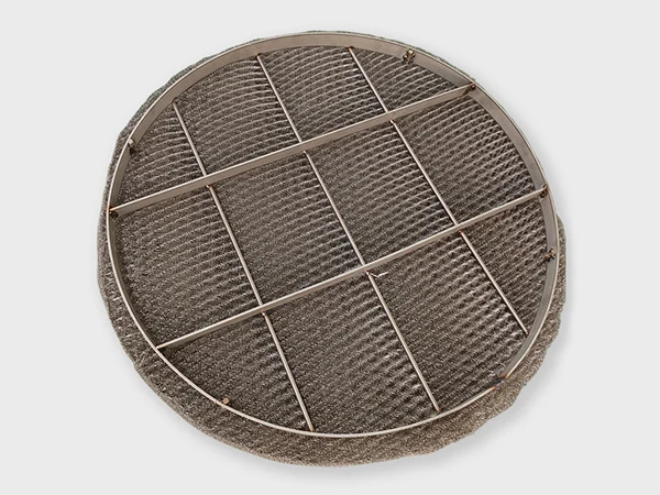 A round shape mister pad on the white background.