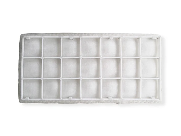 A rectangular shape PTFE demister pads on the white background.